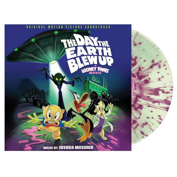 Joshua Moshier – The Day The Earth Blew up: A Looney Tunes Movie LP Red/White Splatter Vinyl