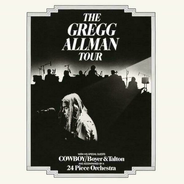 Gregg Allman With Cowboy/Boyer & Talton – The Gregg Allman Tour 2LP