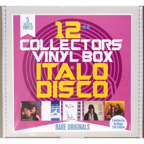 12" Collector's Vinyl Box – Italo Disco 5x12"