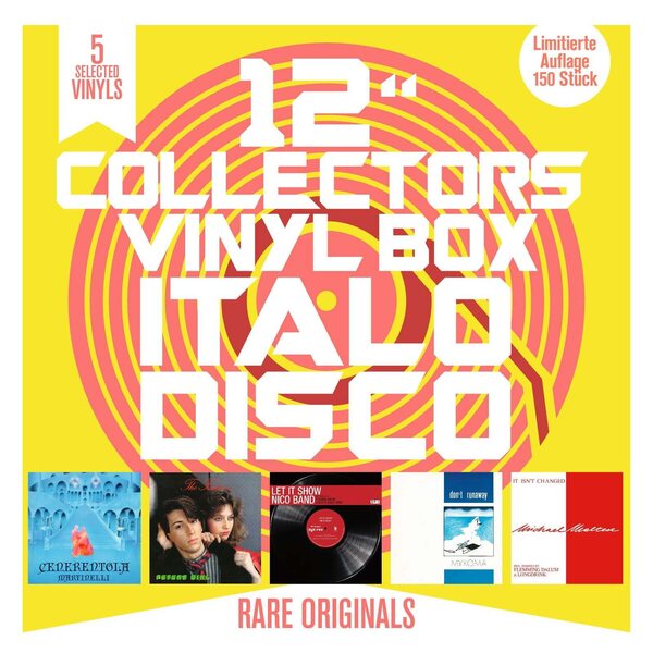 12" Collector's Vinyl Box – Italo Disco 5x12"