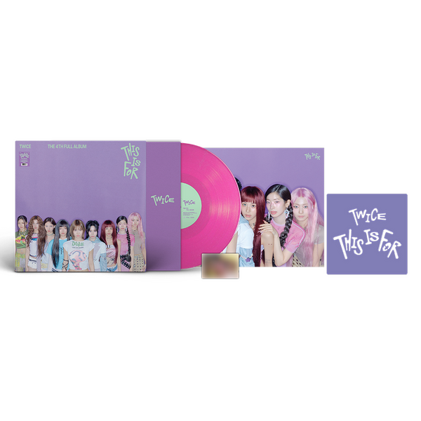 Twice – THIS IS FOR LP Dragonfruit Glitter Vinyl