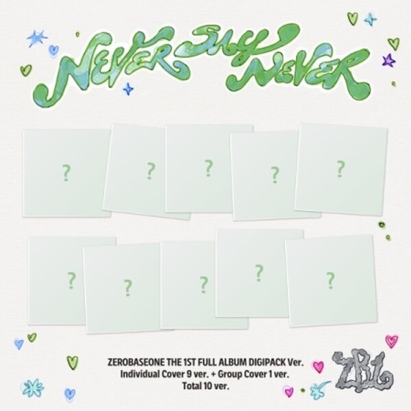 Zerobaseone – NEVER SAY NEVER CD (DIGIPACK Ver.)