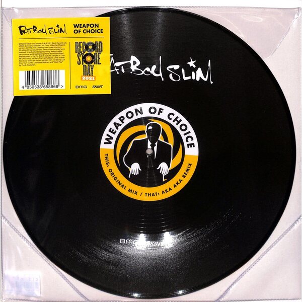 Fatboy Slim – Weapon of Choice (Original and AKA AKA Remix) 12" Picture Disc