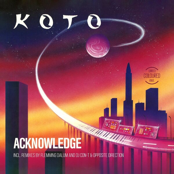 Koto – Acknowledge 12" (Red Black Splatter Vinyl)