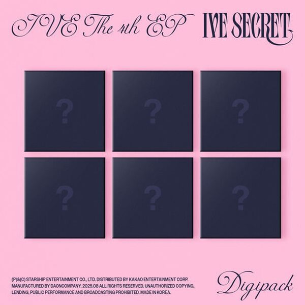 IVE – IVE SECRET CD (Digipack Ver.)