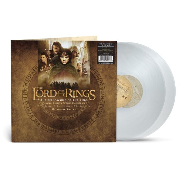 Howard Shore – Lord Of The Rings: Fellowship Of The Rings 2LP Palantir Clear Vinyl
