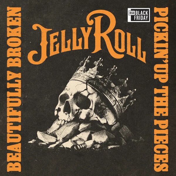 Jelly Roll – Beautifully Broken (Pickin' Up The Pieces) LP Coloured Vinyl