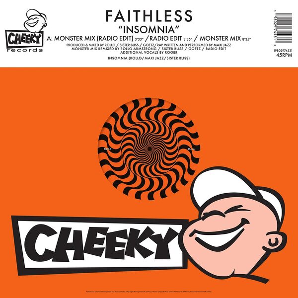 Faithless – Insomnia 12" Zoetrope Picture Disc