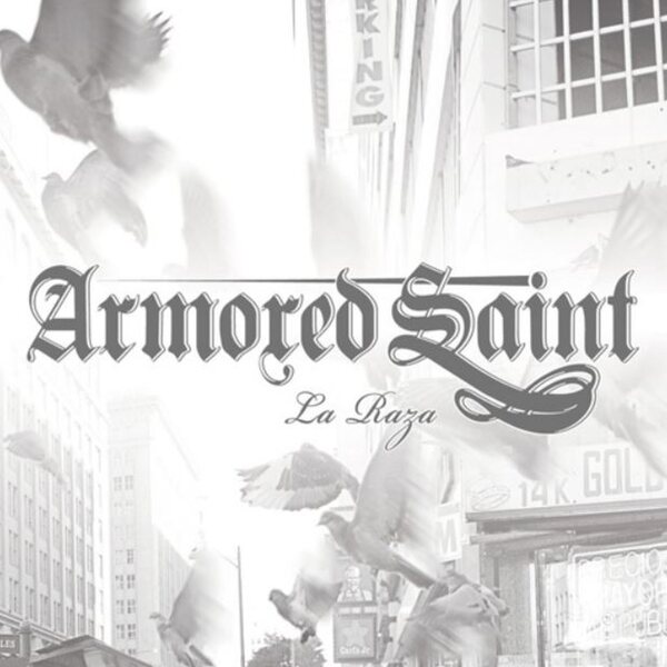 Armored Saint – La Raza LP (White Black Marbled Vinyl)