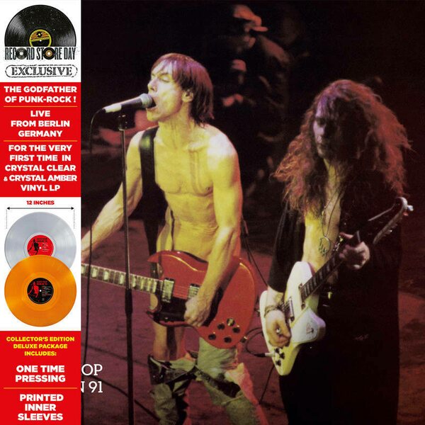 Iggy Pop – Live In Berlin 2LP Coloured Vinyl