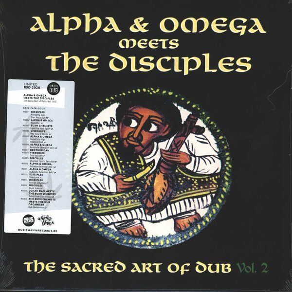 Alpha & Omega meets The Disciples ‎– The Sacred Art Of Dub Vol 2 White Vinyl