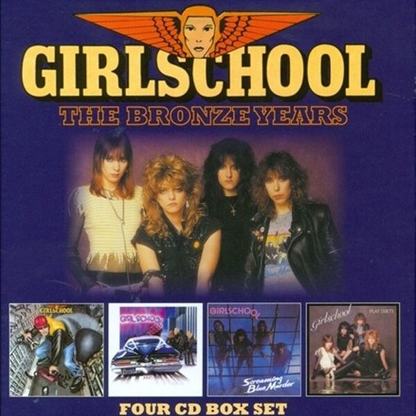 Girlschool – The Bronze Years 4CD Box Set