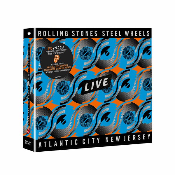 Rolling Stones – Steel Wheels Live 2CD+DVD