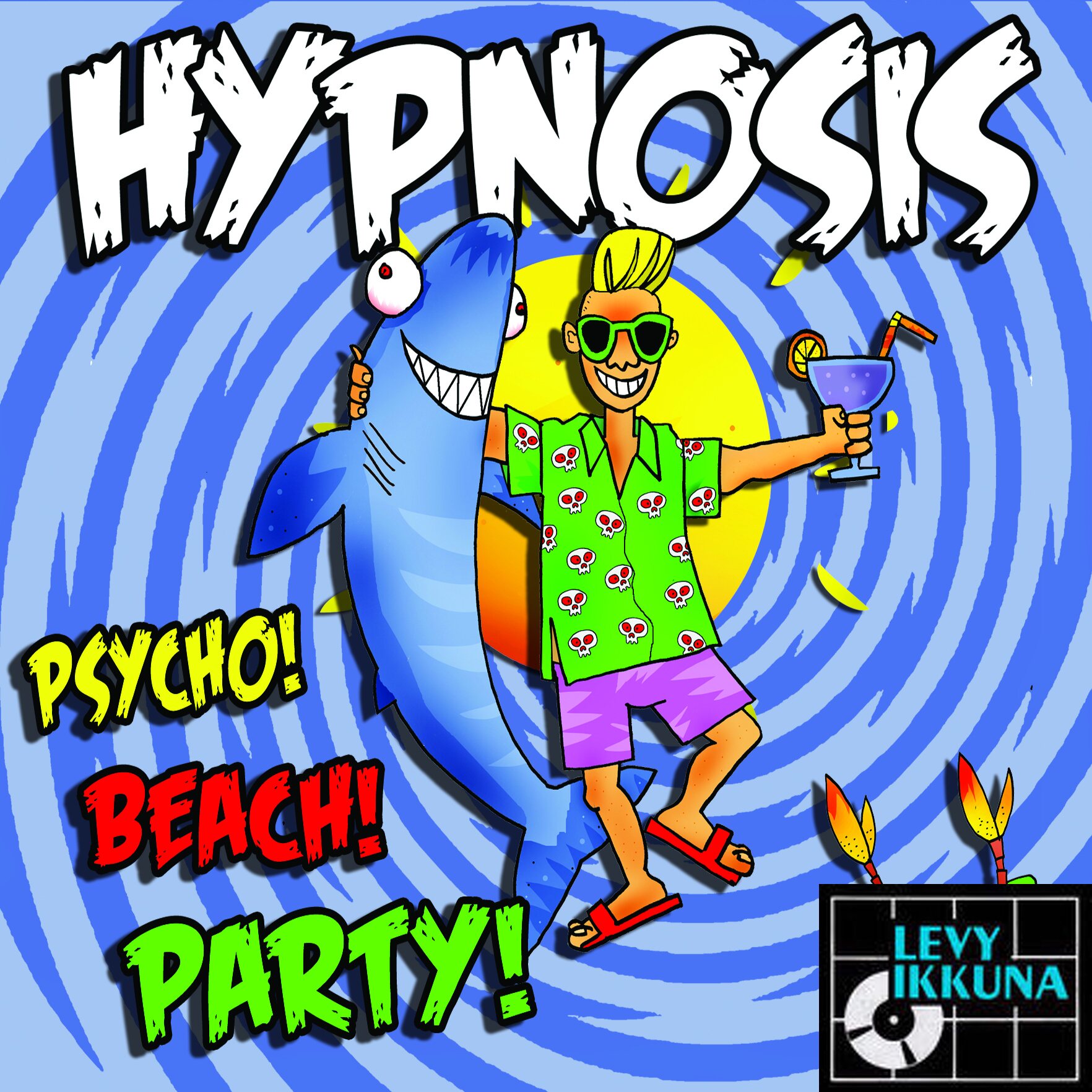 Hypnosis Psycho Beach Party CD ROCKABILLY ROCK ROLL Levyikkuna