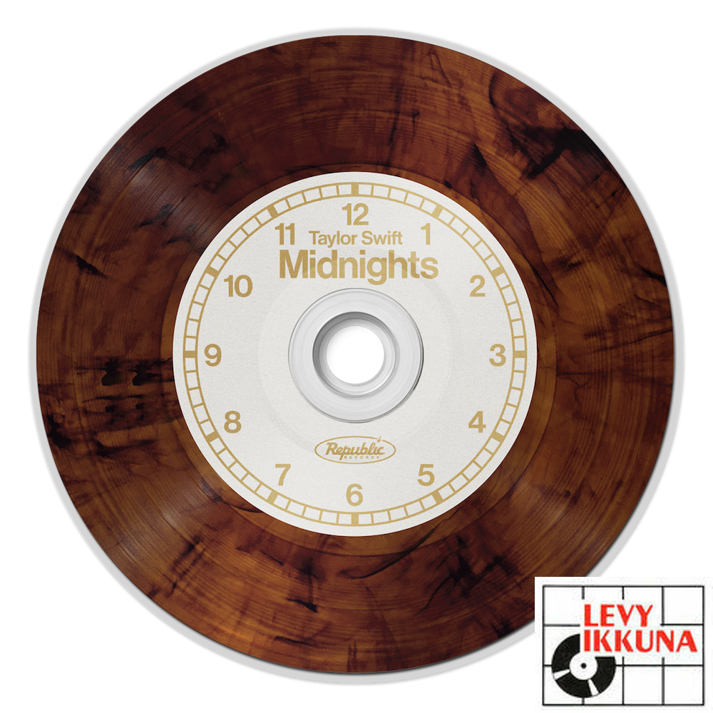 Taylor Swift Midnights CD Mahogany Edition POP ROCK Levyikkuna 