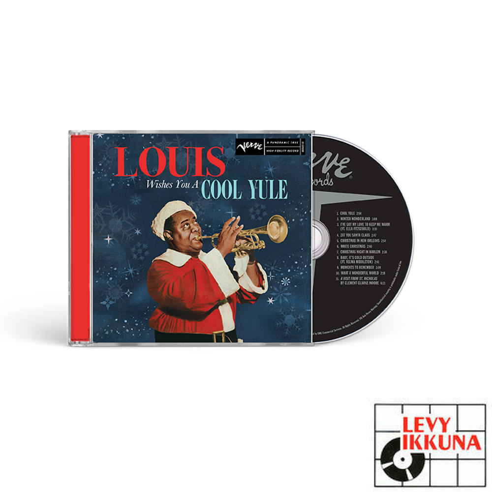Louis Armstrong Louis Wishes You A Cool Yule CD JAZZ Levyikkuna