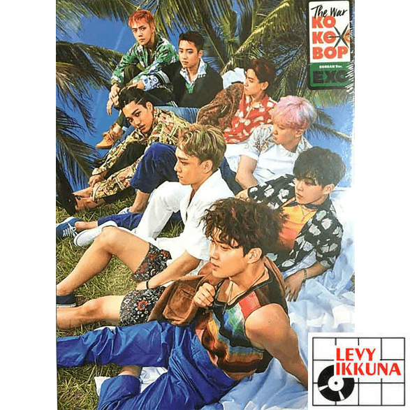EXO THE WAR CD CHINESE VER K POP Levyikkuna