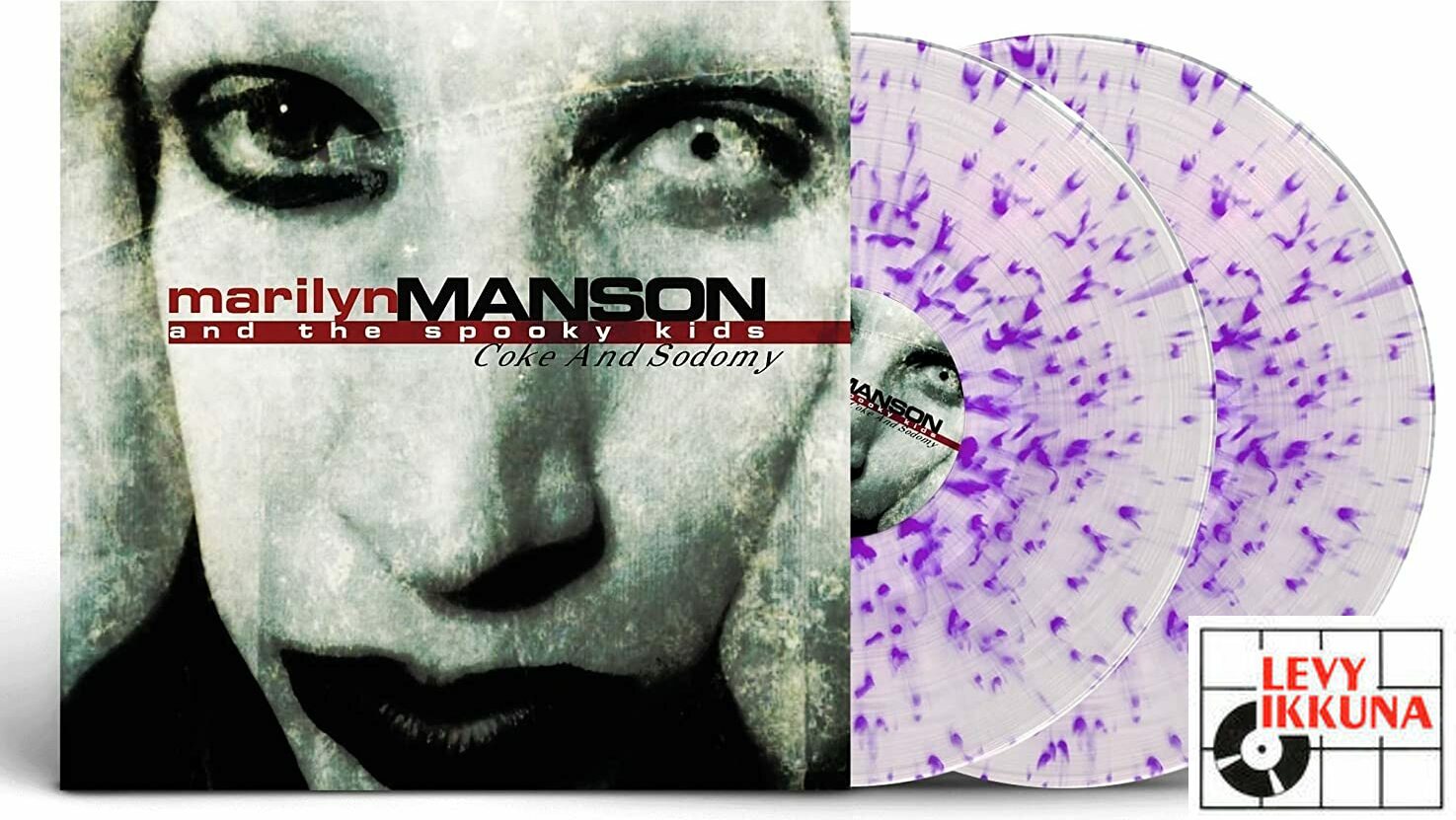 Marilyn Manson & The Spooky Kids – Coke And Sodomy 2LP Coloured Vinyl ...