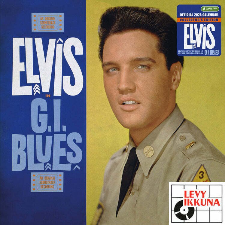 ELVIS 2024 COLLECTORS EDITION RECORD SLEEVE CALENDAR Kalenterit 2024 Levyikkuna Fran ais ELVIS 2024 COLLECTORS EDITION RECORD SLEEVE CALENDAR Kalenterit 2024 Levyikkuna Fran ais