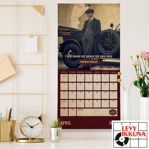 PEAKY BLINDERS 2024 SQUARE CALENDAR | Kalenterit 2024 | Levyikkuna Polski