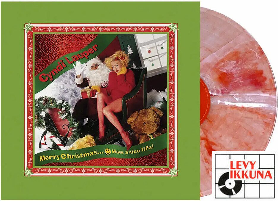 Cyndi Lauper Merry Christmas Have A Nice Life LP Coloured Vinyl 