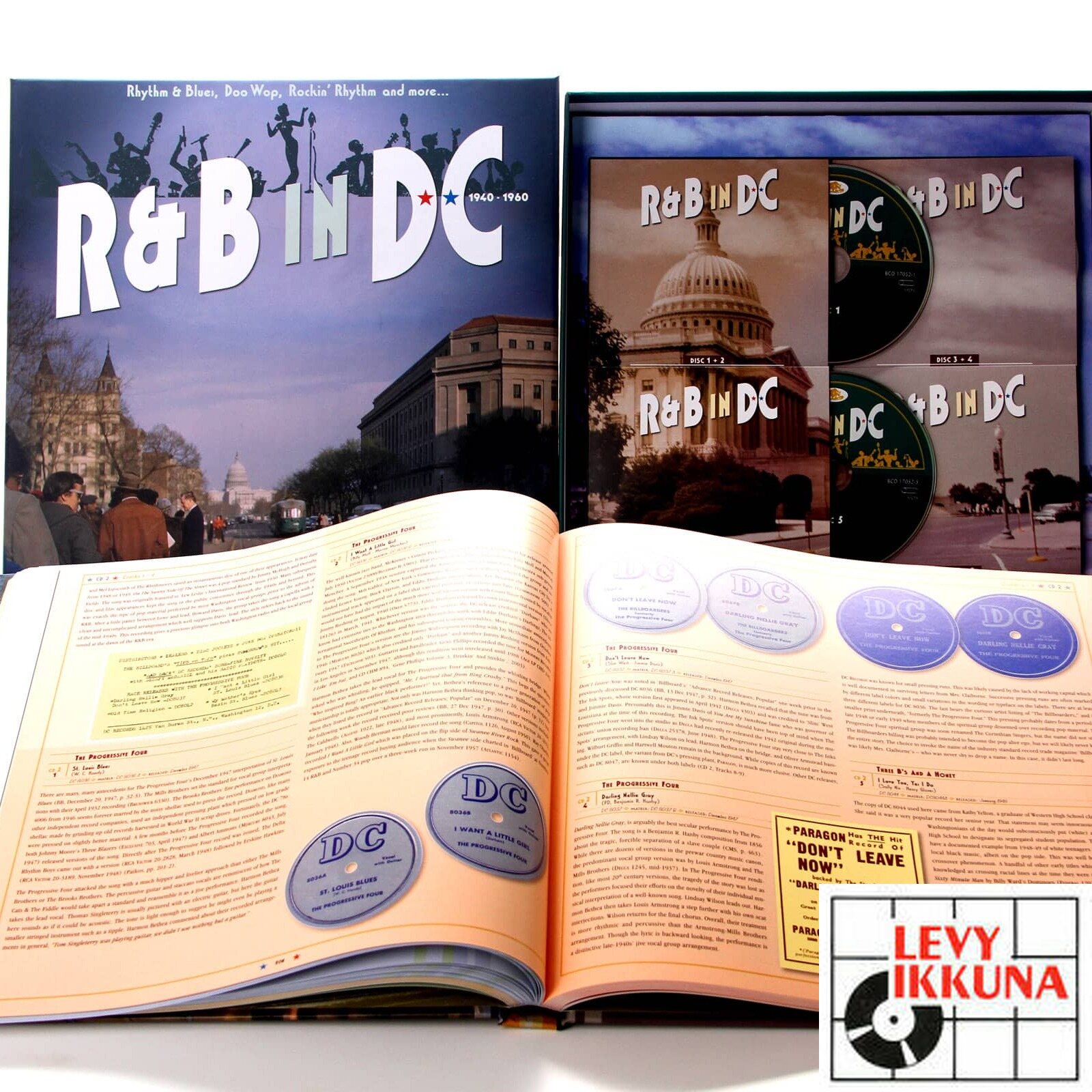 Various – R&B In DC 1940-1960: Rhythm & Blues, Doo Wop, Rockin' Rhythm ...